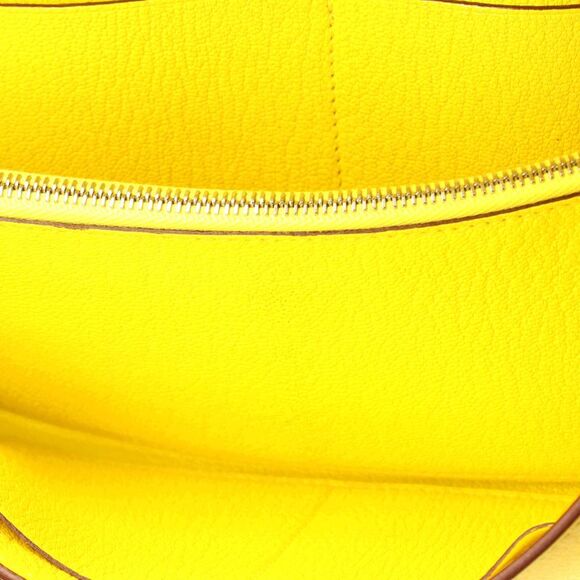 Hermes Kelly To Go Wallet Chevre Mysore Yellow - Picture 10 of 15